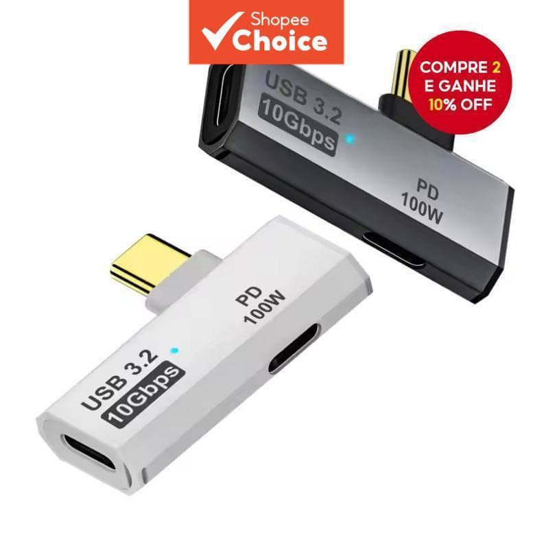 Adaptador OTG 2 Em 1 USB-C 100W PD De Carregamento Rápido Para Laptop/Tablet Placa De Captura De Vídeo hdmi