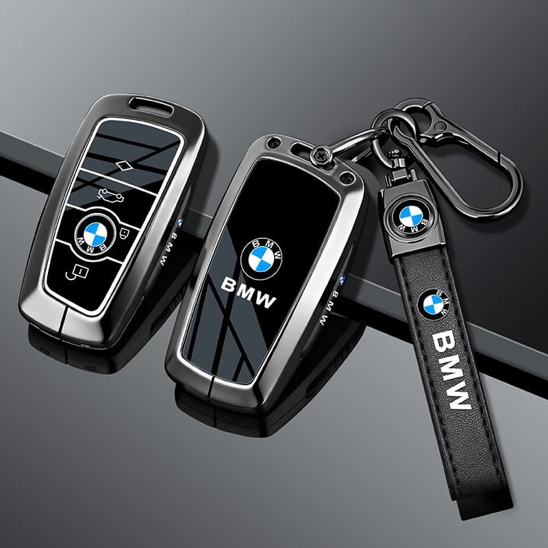 Capa Protetora de Chave de Carro em Liga de Zinco para BMW Série 1 3 5 7 X1 X3 X4 X5 F10 F15 F16 F20 F30 F18 F25 M3 M4 C