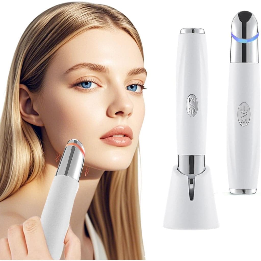 Massageador de Olhos, Massageador Facial, Dispositivo Contra Olheiras, Máscara de Olhos com Vibração Elétrica, para Olho