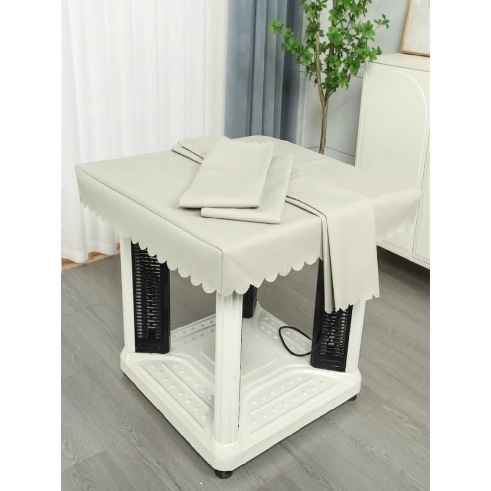 Capa de couro à prova d'água à prova de óleo para assar mesa de fogo Almofada de proteção Tapete de mesa de pvc Mesa lon