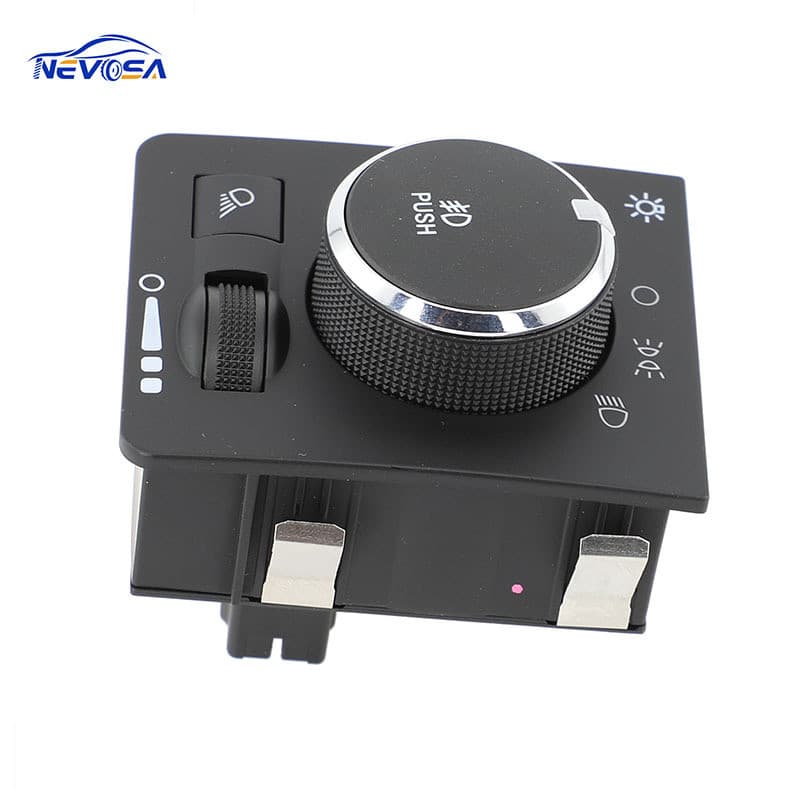 68146507AA AA AA AA AA AA AA 68269912AA adequado para Dodge RAM1500 Interruptor de farol Dimmer Interruptor de luz
