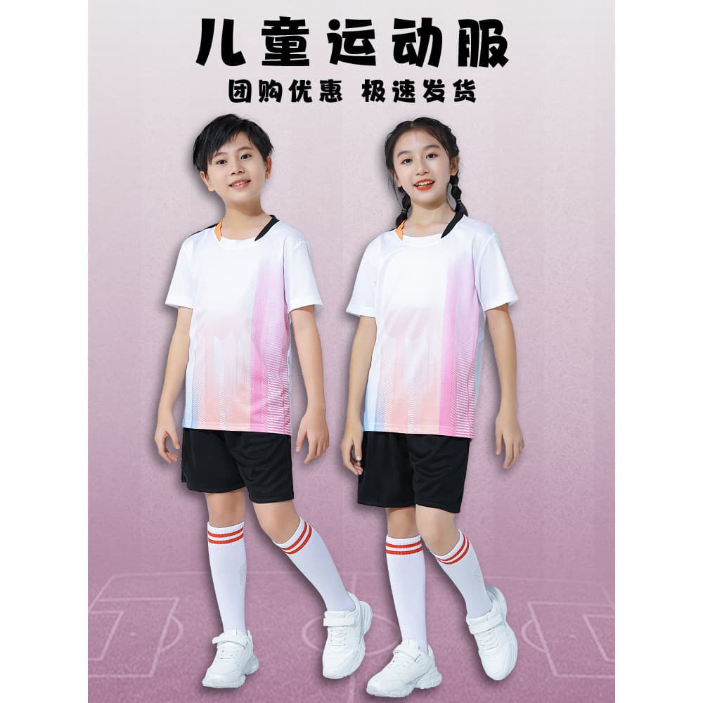 Crianças uniforme de Badminton terno treinamento uniforme da equipe feminina crianças meninas tênis de mesa camisa menin