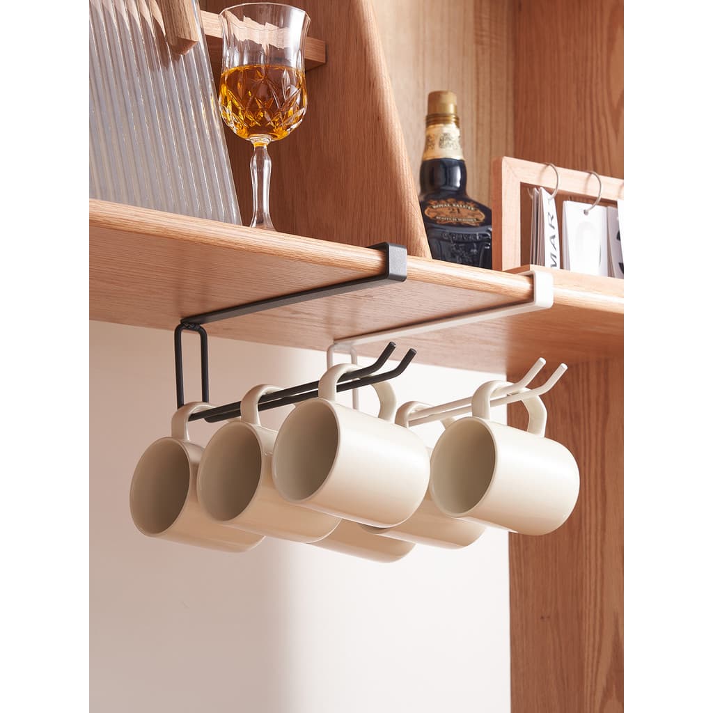 Suporte de copo de água perfurado engrossado suporte de vidro de vinho tinto de cabeça para baixo armário de vinho Rack