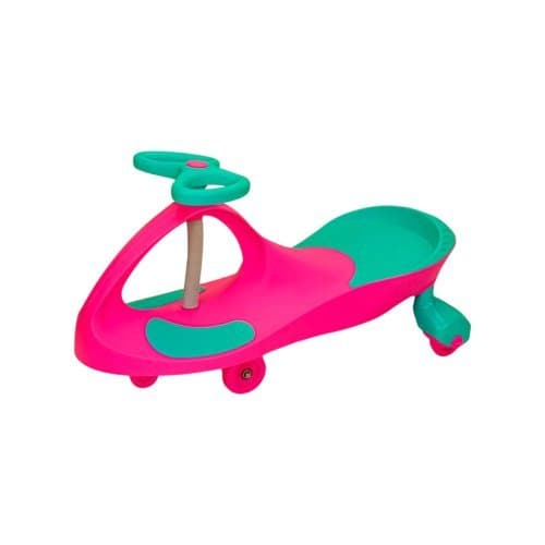 Carrinho Infantil Giratorio Super Carro Rosa Seguro Diversao Conforto Infantil
