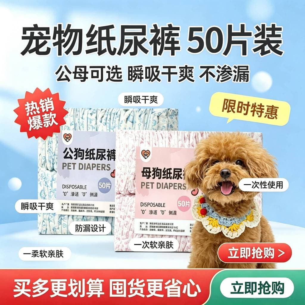 Calças fisiológicas cadela fraldas para animais de estimação fraldas para cães masculinos Teddy dedicado segurança tia t