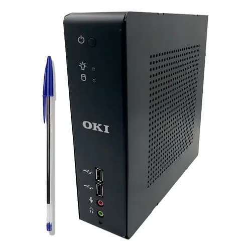 Mini Pc Oki Atom D2550 4gb Ssd 120gb Windows 10 127/220v