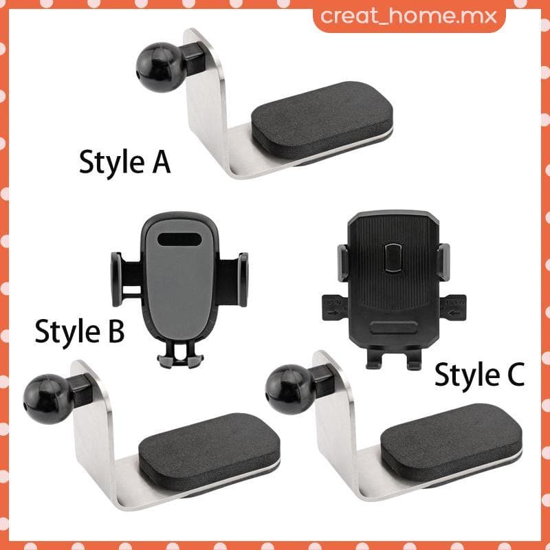 [Creat_home] Base De Montagem Para Suporte De Telefone Carro 17mm Bola Universal De Metal Ventilação De Ar Automóvel Ant