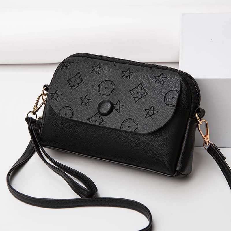 A nova bolsa transversal de moda de 2026 do Sr. Pufferfish, estilo mahjong, bolsa pequena elegante, bolsa para mães.