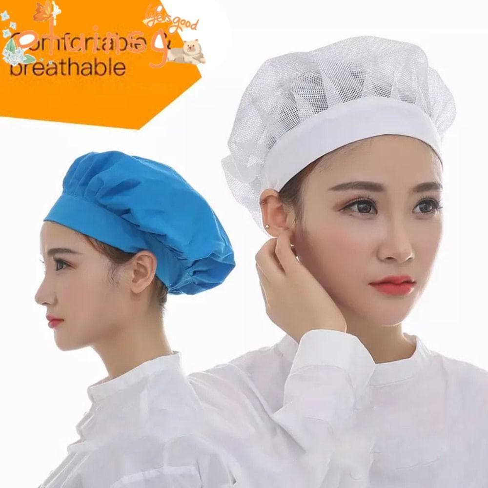 Chapéu De Cozinheiro OTUINSG , Redes De Cabelo , Boné De Chef Faixa De Cabeça Chique Para Trabalho De Serviço De Aliment