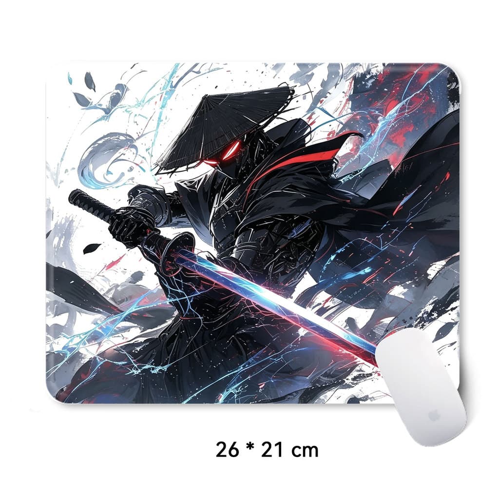 WUXIADUD 26 * 21cm Mouse Pad Antiderrapante Engrossado 3mm Lavável Borda Costurada Tapete De Mesa MousePad