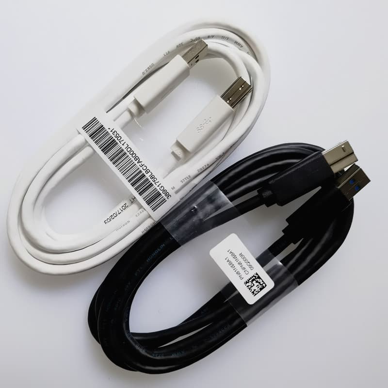 DELL Original usb3.0 Impressora Display Disco Rígido Caixa Cabo de Dados Adaptador de Computador Linha de Porta Quadrada