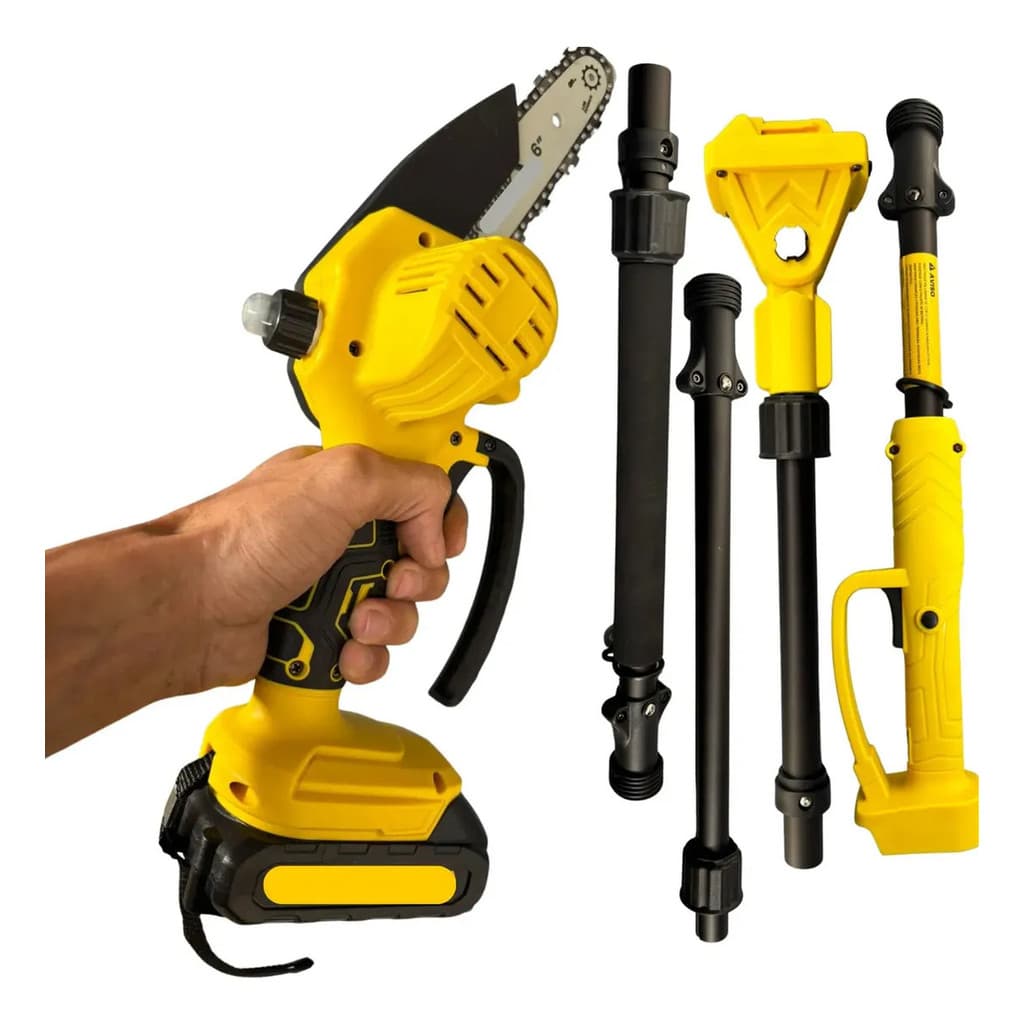Serra Podador C/bateria Eletrica 21v + Cabo Extensor