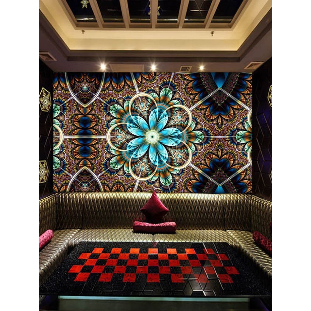 Barra caixa de papel de parede piscando papel de parede venda em massa KTV papel de parede luminoso 3d europeu decoração