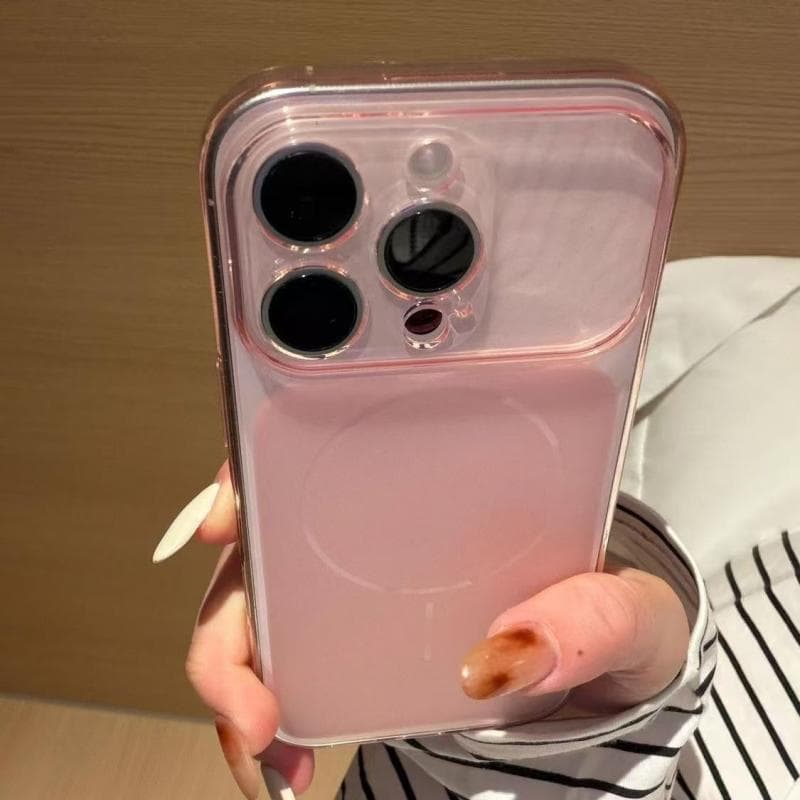Transforma-se instantaneamente em 17 grandes janelas, adequado para capa de telefone Apple 17 Pro Max, imitação magnétic