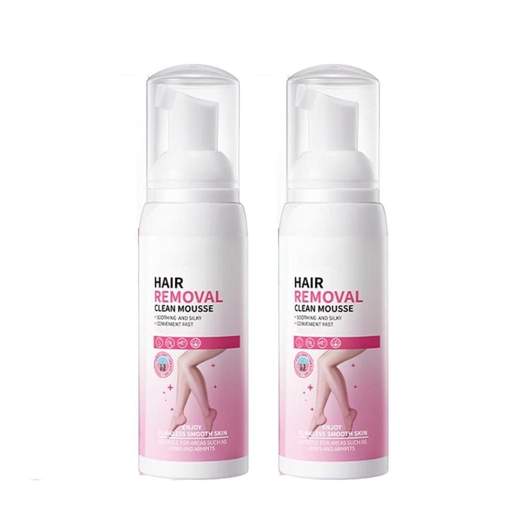 Mousse Depilatória Silky-ooth, Mousse Depilatória para Mulheres, Mousse Ultra-Suave para Remoção de Pelos Silky-ooth, Su