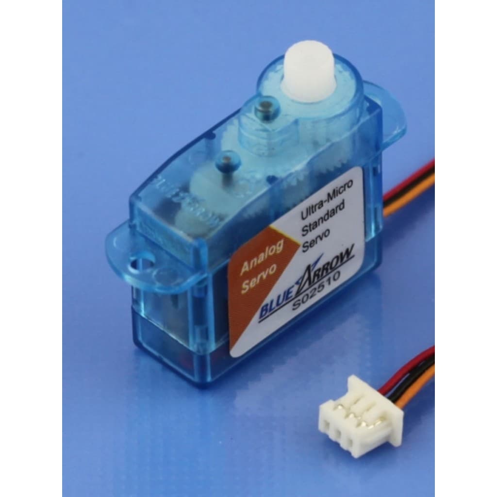 BLUEROW Blue Arrow 2.5g Engrenagem de direção AF S02510 Engrenagem de direção Ultra miniatura BA-TS-2.5