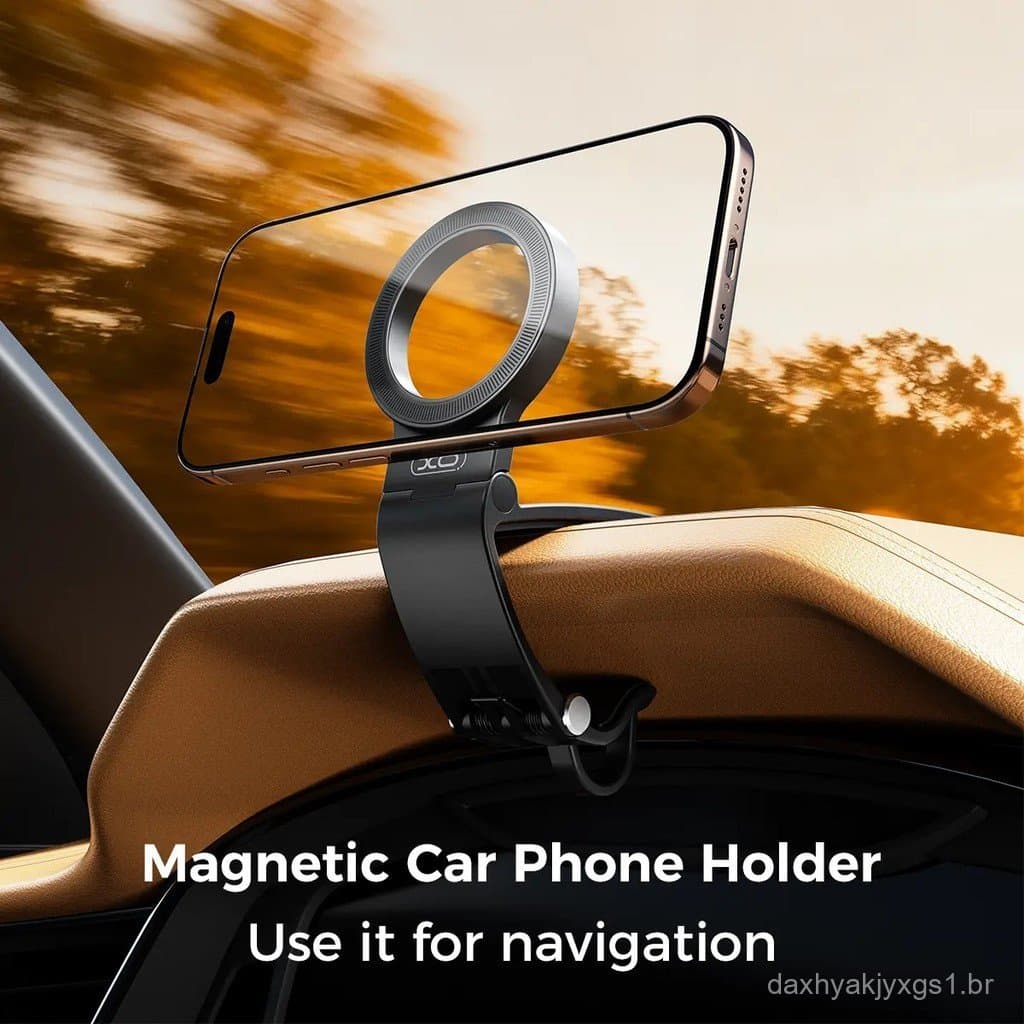 Suporte Magnético para Telefone de Carro, Clipe para Celular HsFree, Acessórios para Carro compatíveis com 171615141312P