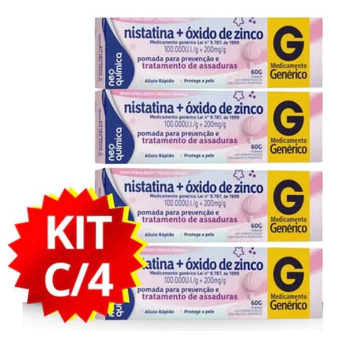 Pomada para Assaduras com Óxido de Zinco 60g - Protege e Hidrata a Pele
