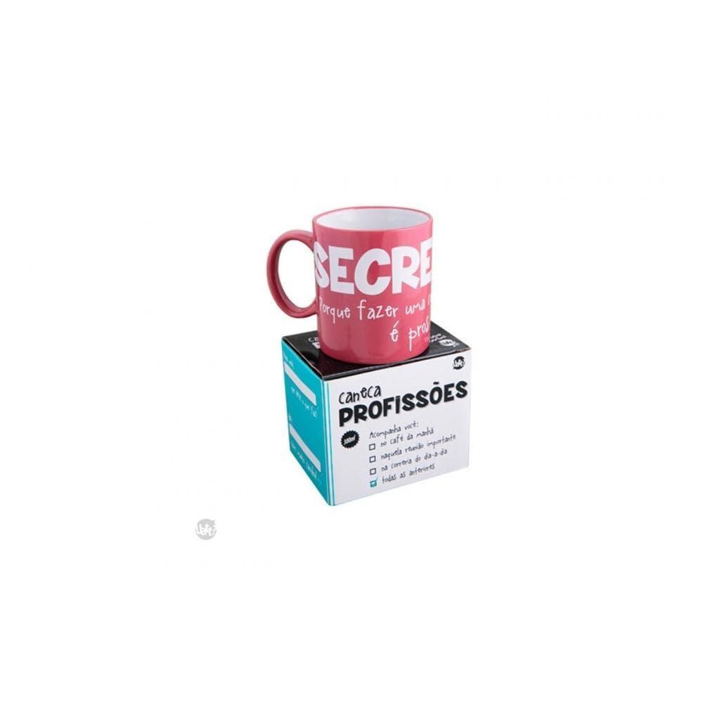 Caneca Profissões - Secretaria - Uatt
