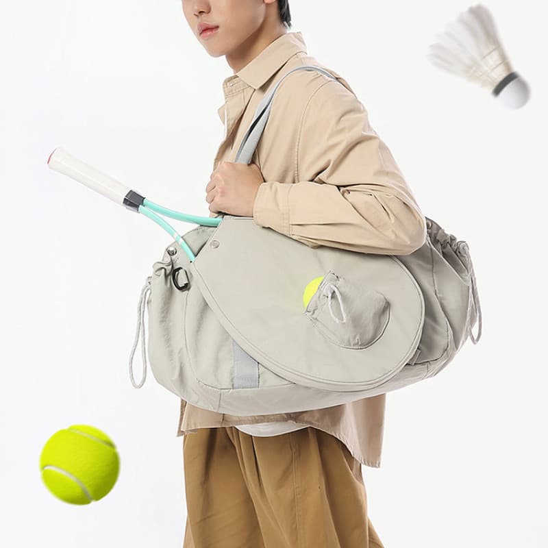 Tênis Badminton grande capacidade destacável raquete saco de armazenamento portátil de um ombro à prova dwaterproof água