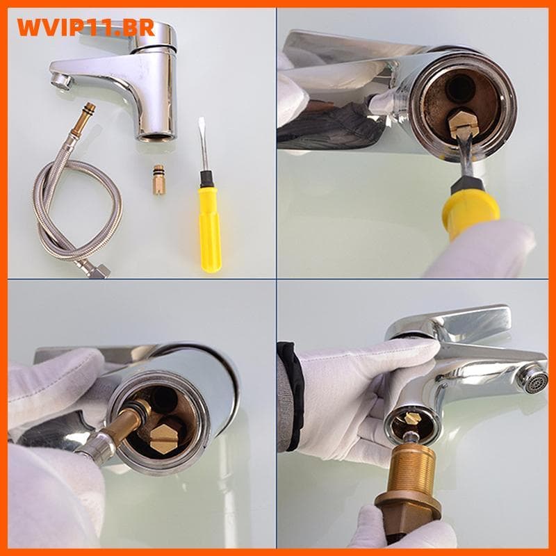 WVIP 1/5pcs Plugue De Entrada De Torneira M10 De Água Quente E Fria Dispositivo Elétrico De Cozinha Tampa De Extremidade