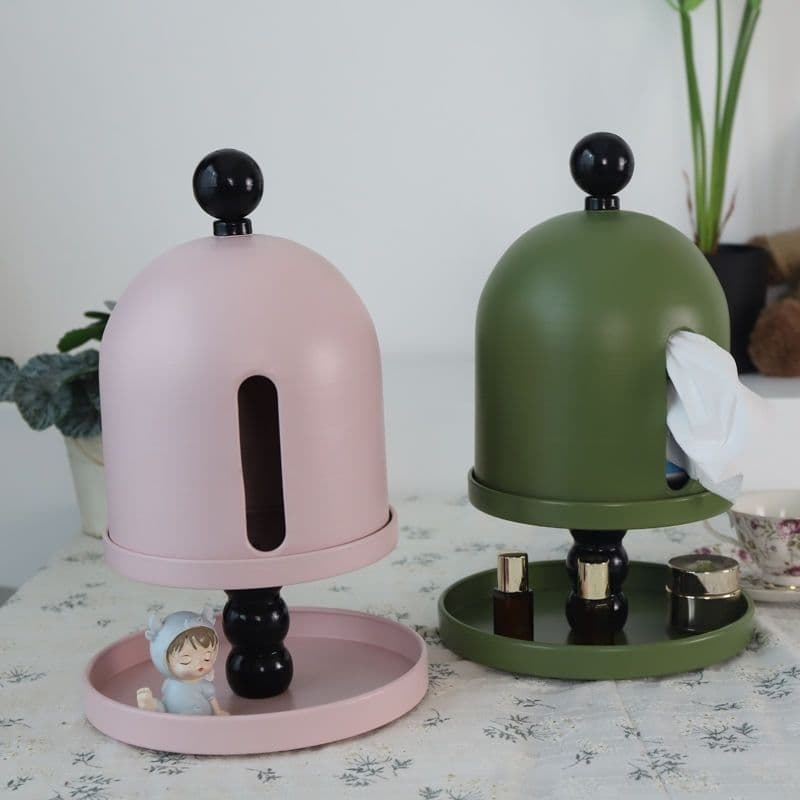 Nordic High-End ins antigo ferro arte Desktop caixa de tecido casa sala de jantar sala de estar caixa de tecido decoraçã