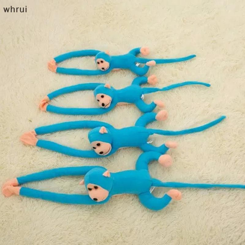 [WHRUI] 60 Cm Braço Longo Cauda Macaco Brinquedo De Pelúcia Suporte Para Cortina De Bicho Decoração De Carro Presente