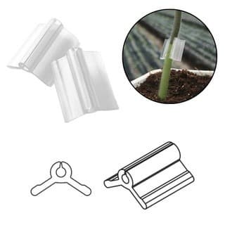 1000 Clipe de Enxertia Para Mudas Clip de Silicone 1,2 a 3,2mm
