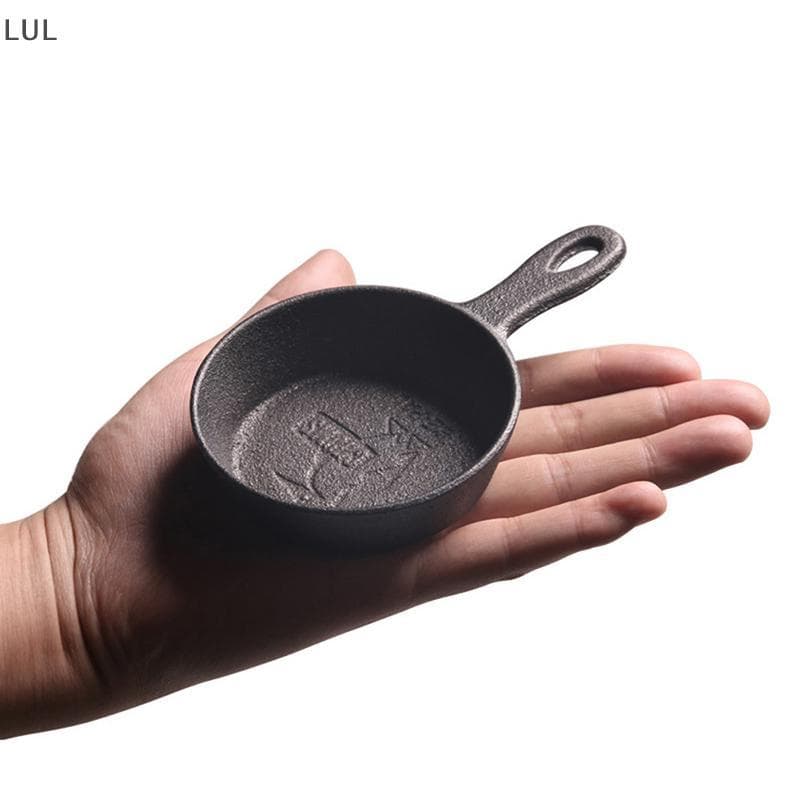 [LUL] Frigideira De Ferro Fundido De 8.5 Cm Antiaderente Mini Ovo Para Panelas De Cozinha BR