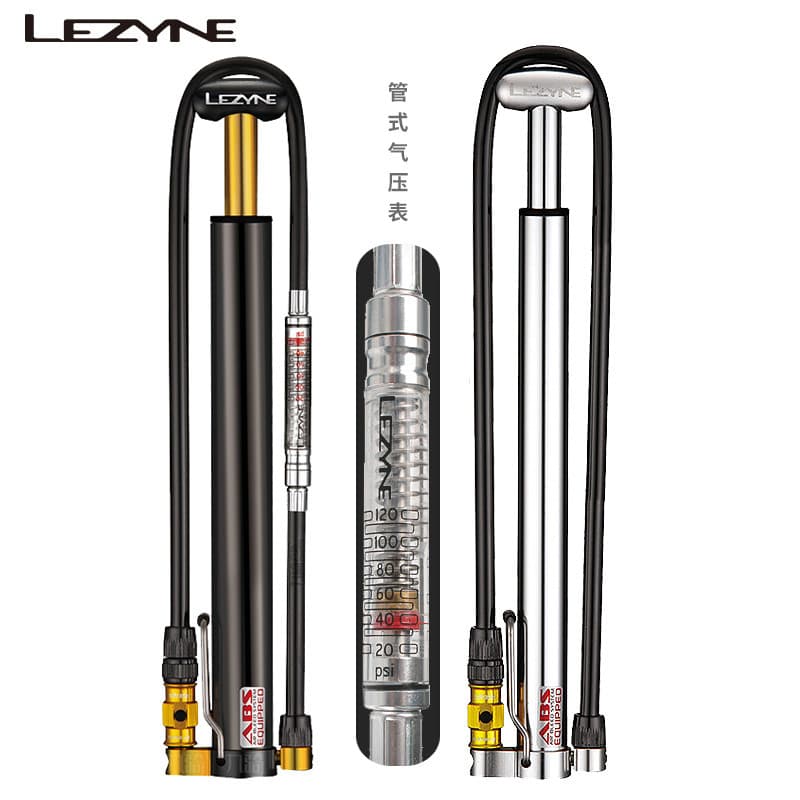 LEZYNE Rayin Bomba de alta pressão para bicicleta Mountain Road Bike Mini bomba portátil de piso 160psi
