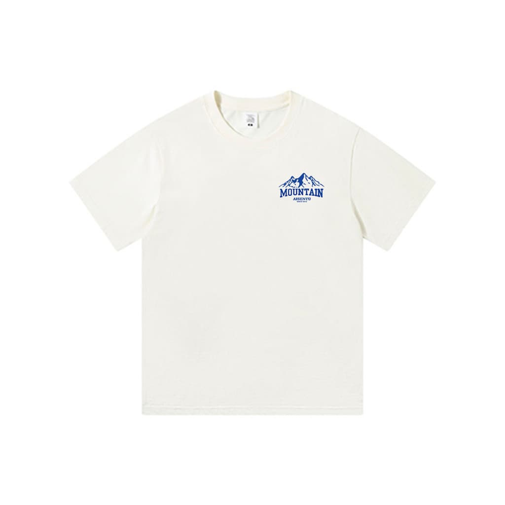 Eisentu 210g Cool Sense Antibacteriano Grau 7A Líquido Amônia Algodão Em Torno Do Pescoço Camiseta de Manga Curta Respir