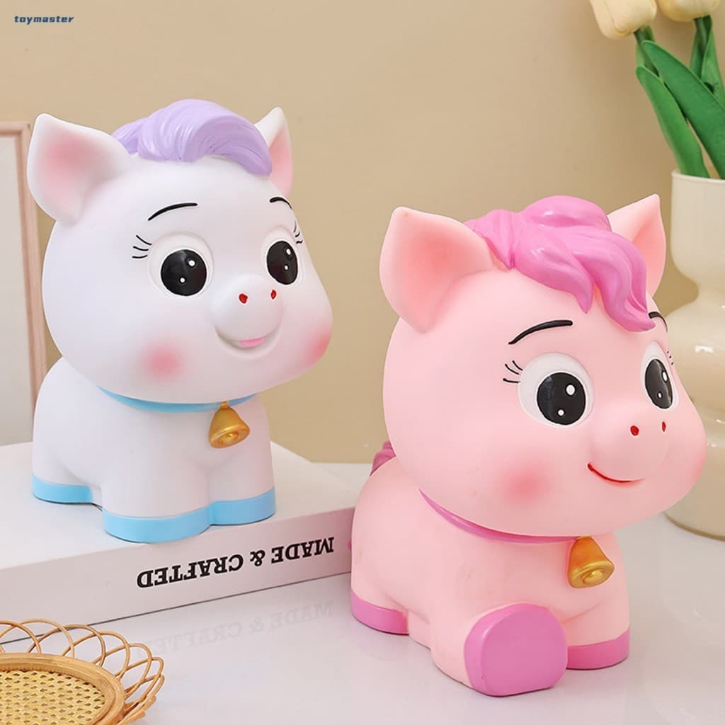 Forma Bonito Durável Do Cavalo Cofrinho Revestido Esmalte Para O Treinamento Hábito Das Poupanças Crianças