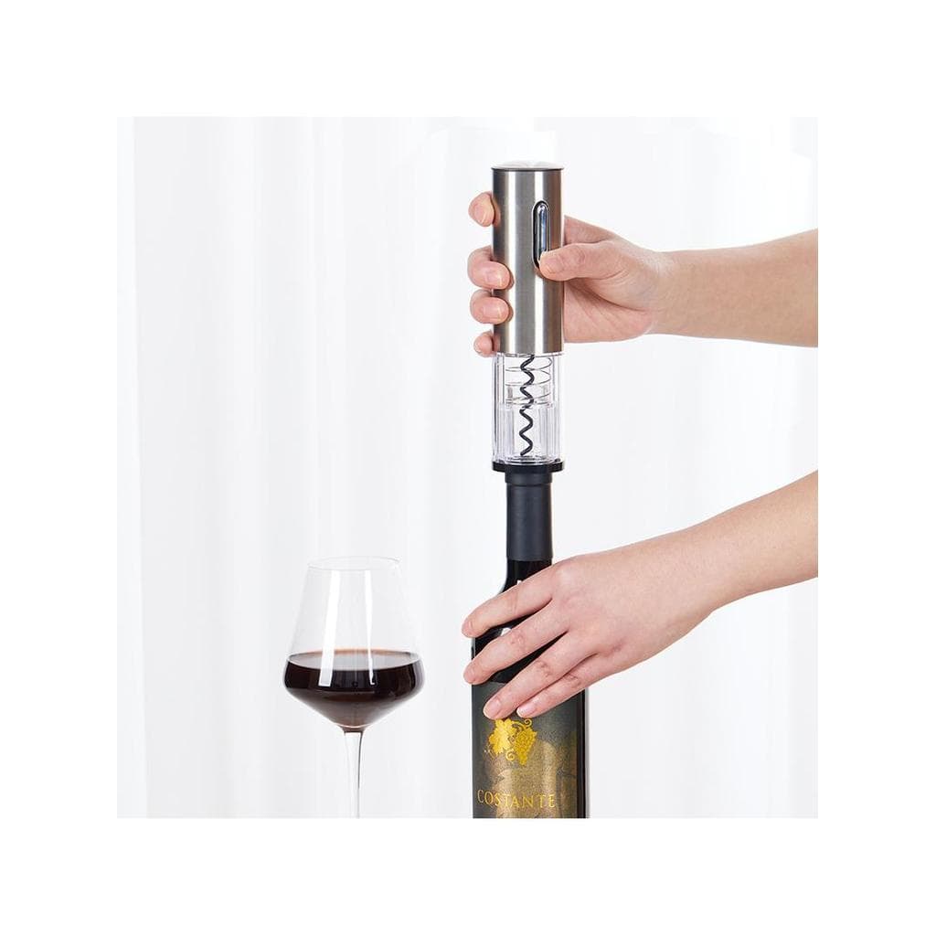 Abridor de vinho elétrico conjunto de vinho tinto doméstico conjunto de cinco peças criativo abridor de vinho automático