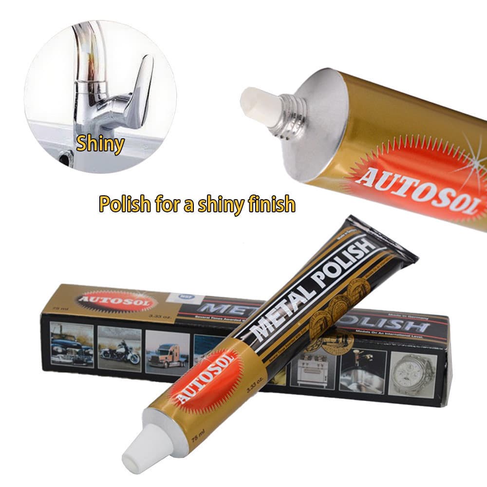 JCWB Autosol Original Solvol Chrome Metal Alumínio Polonês Limpador Para Carro Motocicleta