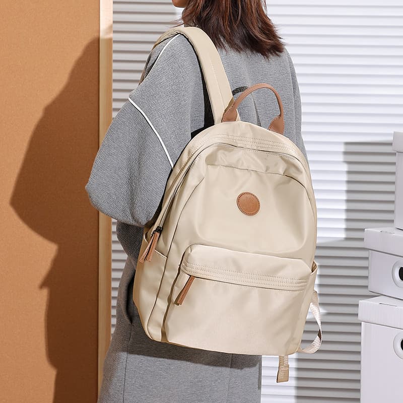 Jijia mochila feminina 2026 novo estilo mochila feminina moda Casual estudante universitário mochila de viagem Commuter