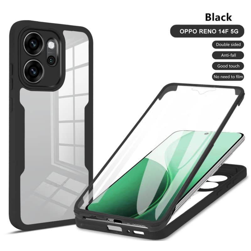 Capa de filme multifuncional para telefone adequada para OPPO Reno 14F Tela de proteção de borda com tudo incluído Capa