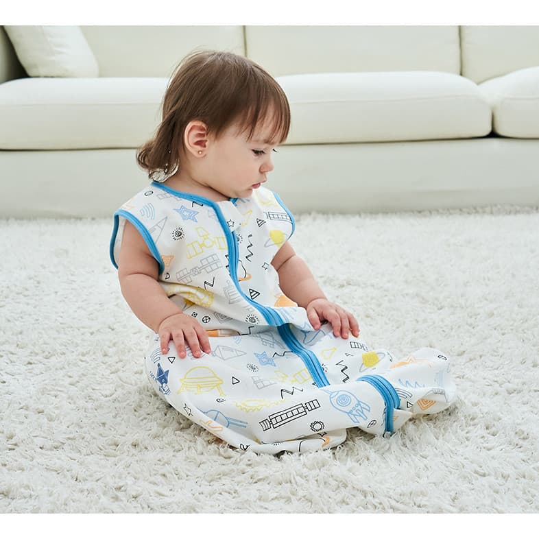 Saco De Dormir Para Bebês , Fino Cobertor Anti-Chute Crianças De 3 A 18 Meses