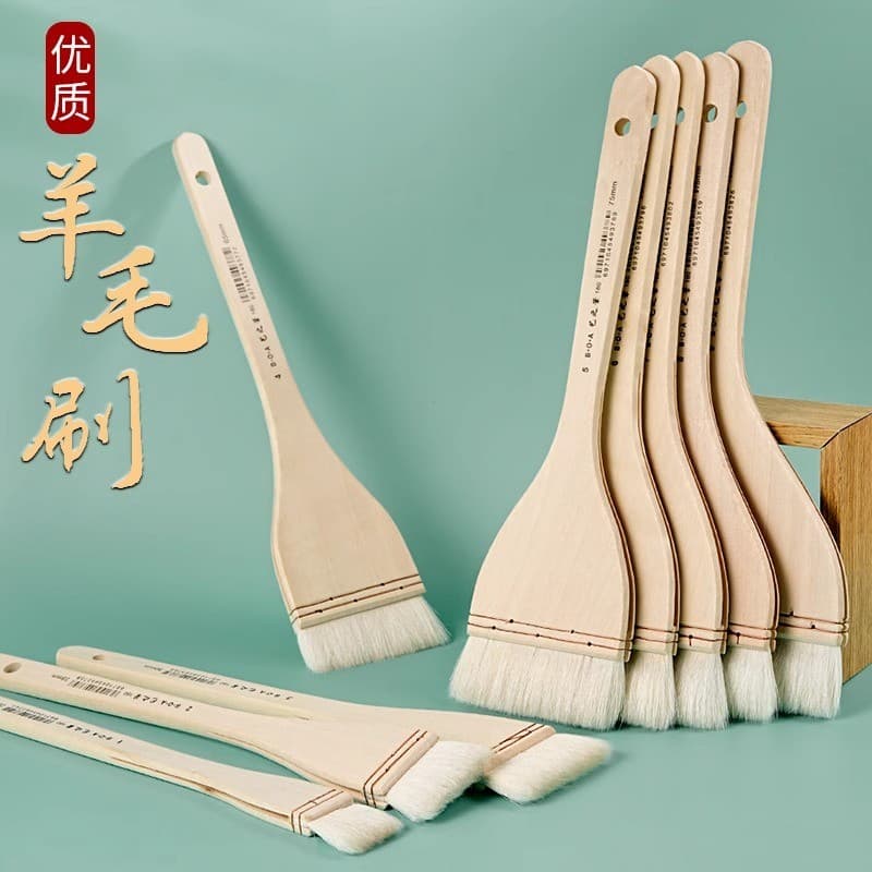Caneta de arte Caneta de sombreamento Placa de lã Pincel de linha Pincel de pintura chinesa Pincel especial de arte em a