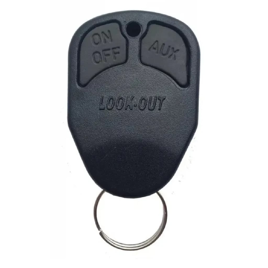 Capa Carcaça De Controle Automotivo 2 Botões Alarmes Lookout