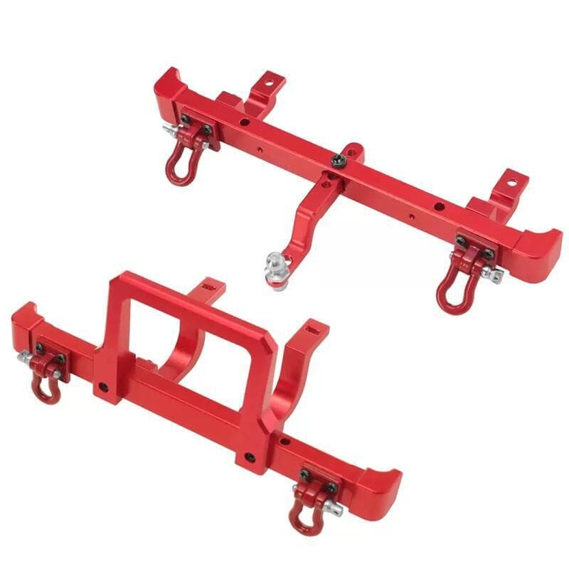 Para-choques Dianteiros e Traseiros para Carro RC MN MN82T LC79 MN82S MN82Pro MN82 - Peças de Acessórios de Metal para U