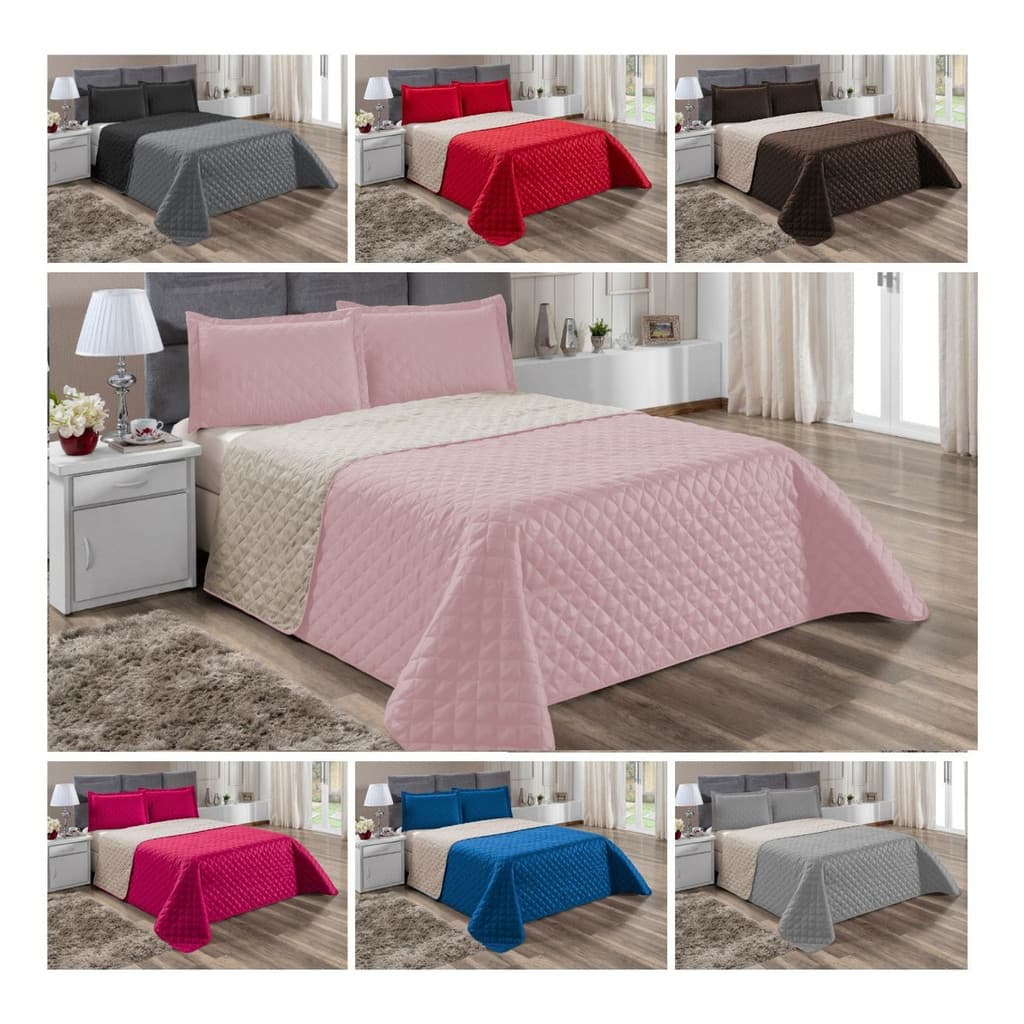 Kit Cobre Leito Menina Para Cama Queen 3 Peças Matelado