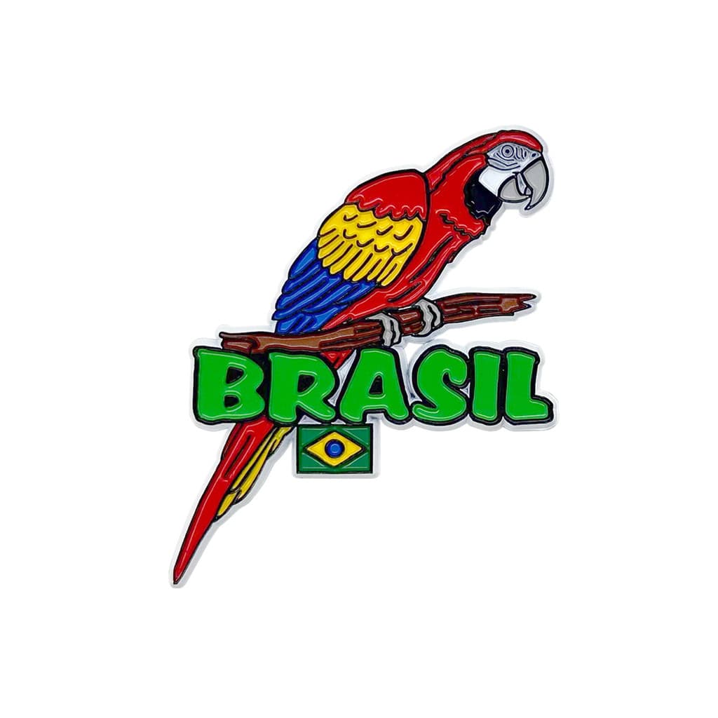 Imã Souvenir Lembrancinha Turístico Do Brasil  p/ Geladeira