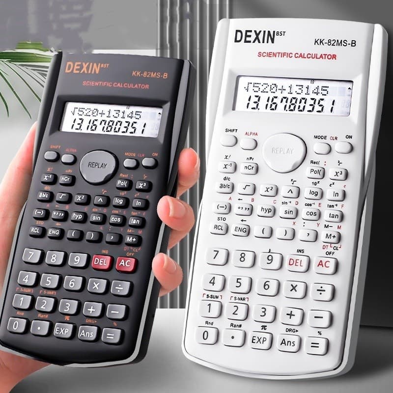 Calculadora Científica Multifuncional Visor Operações Matemáticas Avançadas Funções Trigonométricas