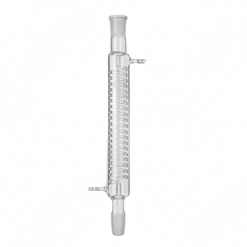 Condensador Graham Serpentina 200mm 2 Juntas 24/40 - Iglass