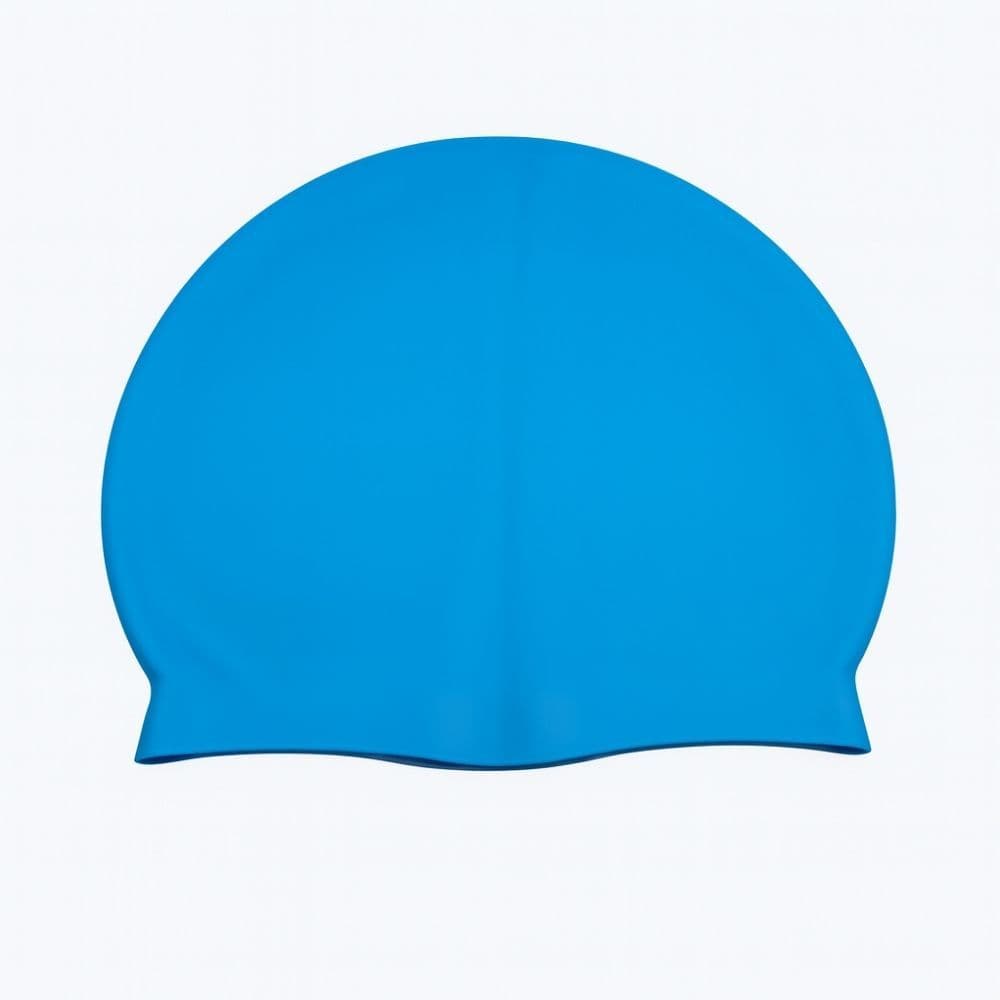Touca de Natação Silicone Unissex Adulto Mulher Homem Alta Elasticidade Treino Praia Piscina Cor Sortida