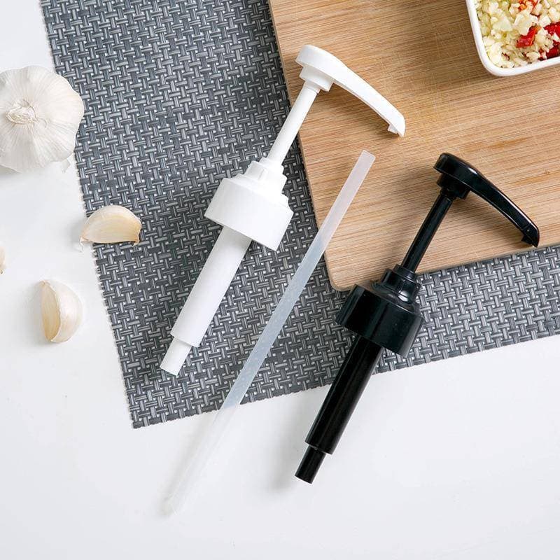 Espremedor de molho de ostra cozinha do agregado familiar molho ostra imprensa bocal tipo óleo plástico palha imprensa b