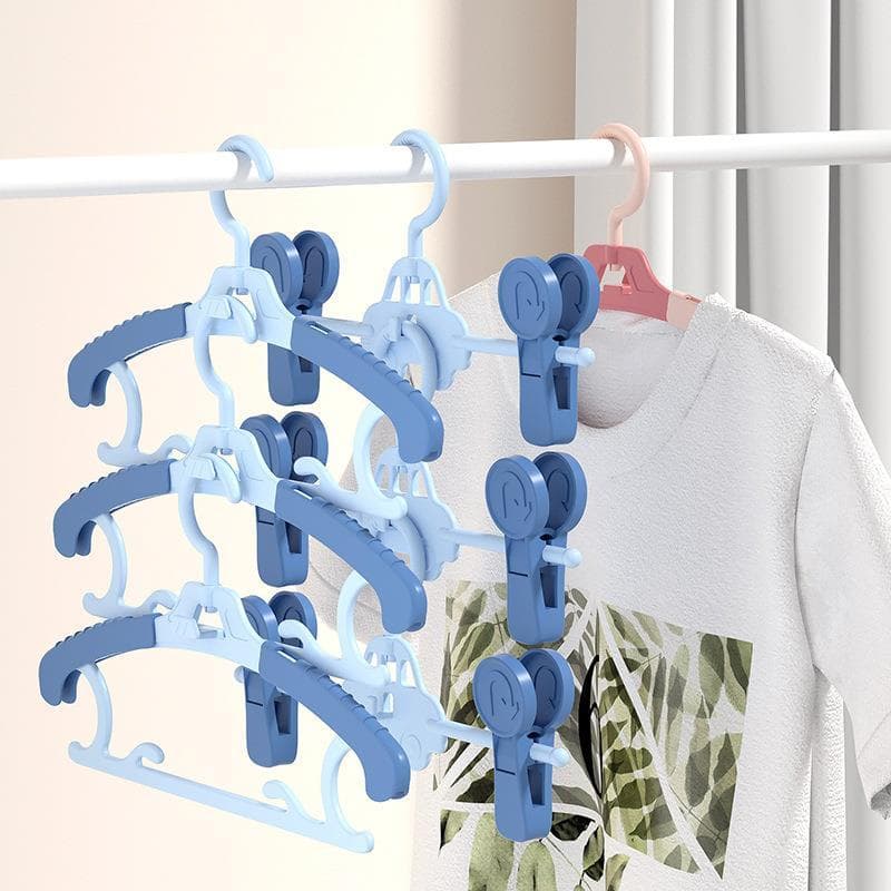 Crianças cabide de roupas multifuncional do bebê crianças cabide de roupas recém-nascidos suporte tamanho pequeno cabide