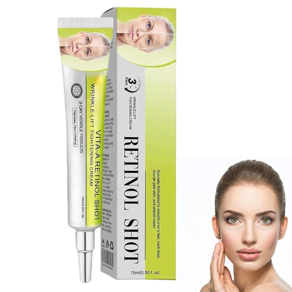 RetinolShot Sérum Antirrugas e Firmador, RetinolShot Essência Firmadora, Retinol Firming Concentrate, um produto para cu