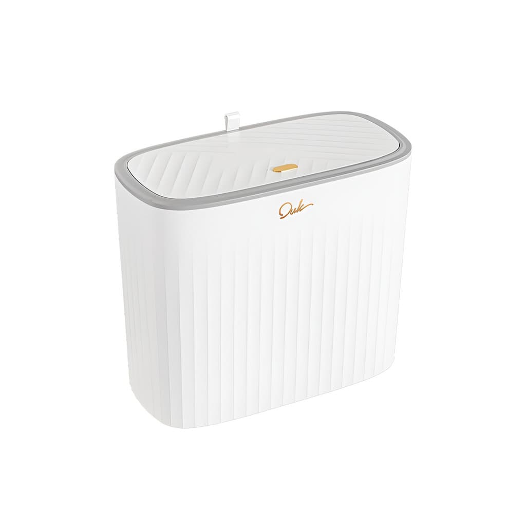 Lixeira Com Tampa Design Moderno Alta Capacidade Para Banheiro Cozinha Sala