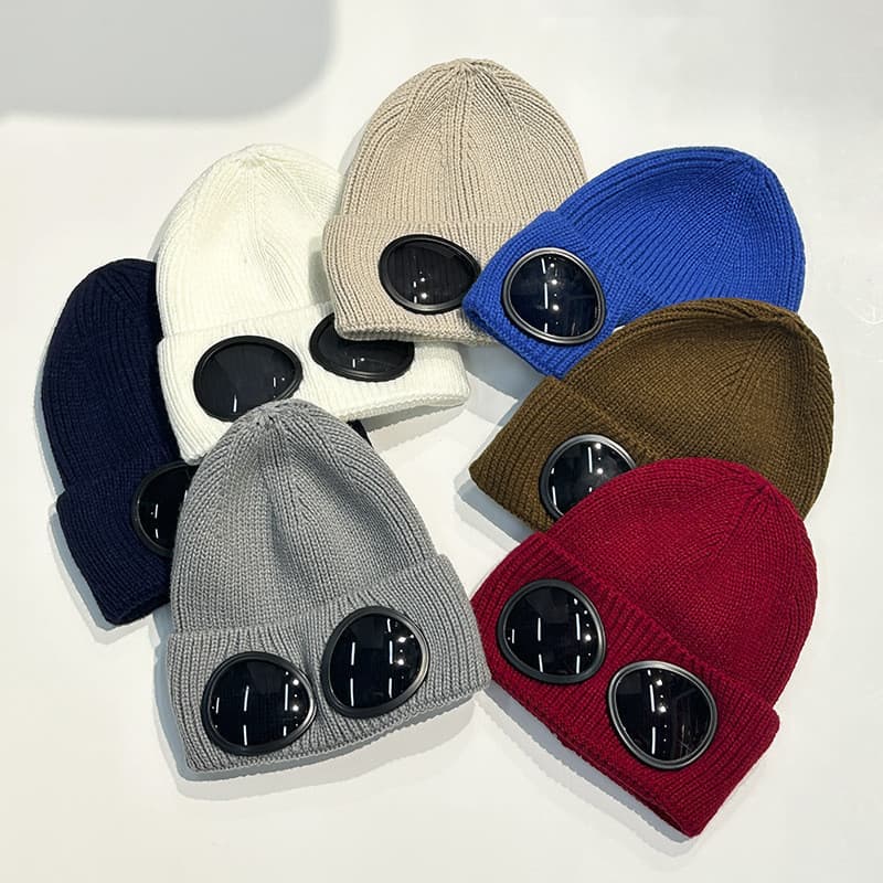 Mulheres Homens Inverno À Prova De Vento Óculos De Malha Chapéu Quente Gorro Chapéus Máscara De Esqui Boné Ao Ar Livre P
